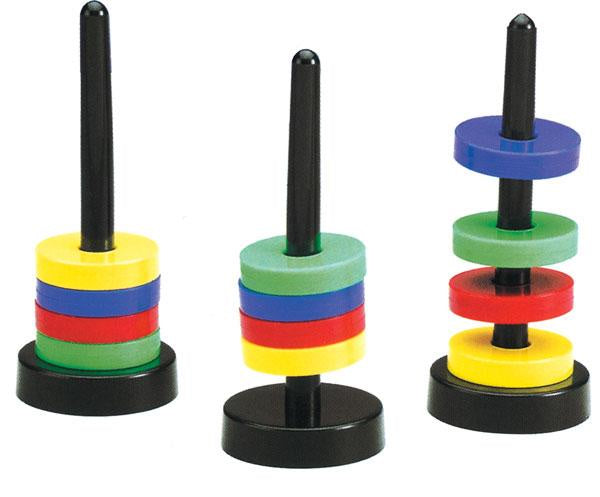 Three Magnetic Rings Floating Magnetic Rings