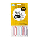 Spencil: Write & Iron On Name Labels - Pretty Pastels