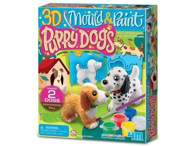 4M | 3D Mould & Paint - Puppy Dogs