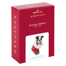 Hallmark | Puppy Love Boston Terrier 2021 Ornament