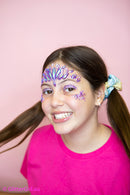 Glitter Girl Unicorn Face Gems - Asstd