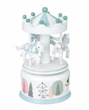 ToysLink | Wooden Musical Horse Carousel