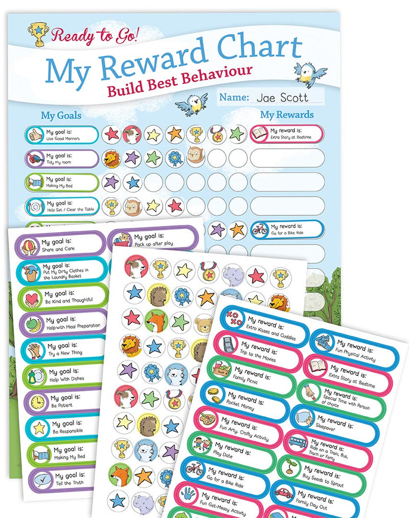 Ready To Go - Build Best Behaviour Reward Chart Kit