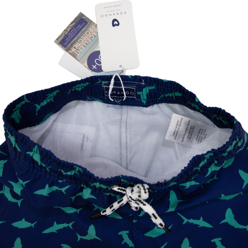 Korango | Shark Print Quick Dry Boardies