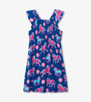Hatley | Electric Horses Smocked Dress