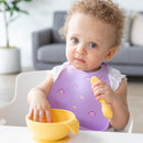 Bumkins | Silicone Bib: Rainbows