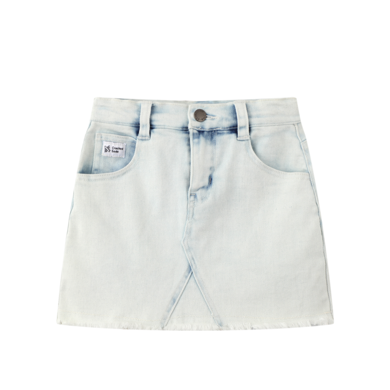 Cracked Soda | Tilli Denim Skirt Blue -Kids