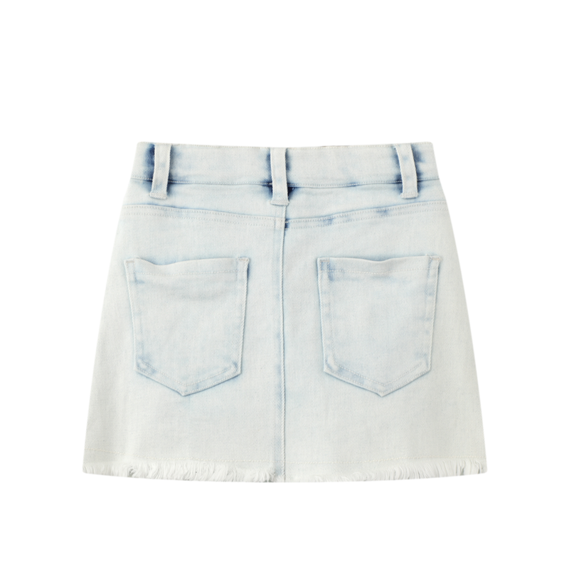 Cracked Soda | Tilli Denim Skirt Blue -Kids