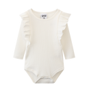 Cracked Soda | Maya Ribbed Bodysuit-Cream