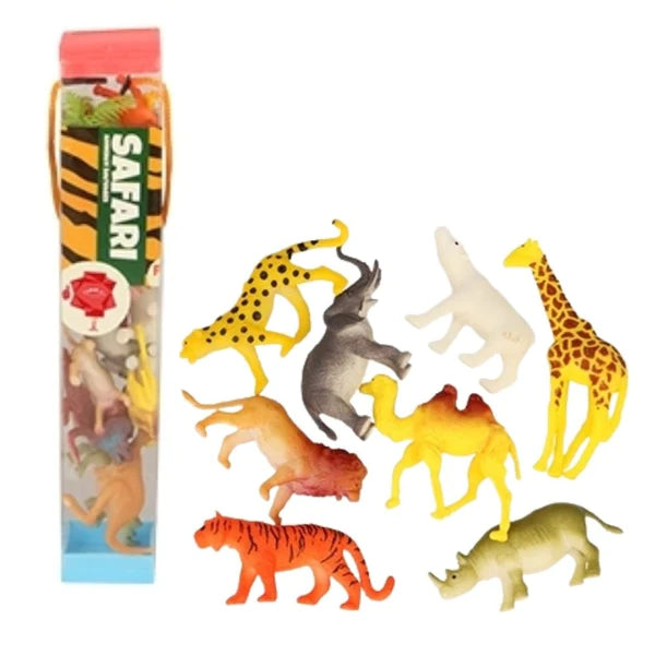 Fumfings Safari Wild Animals Tube