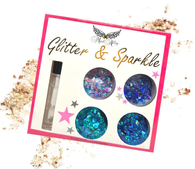 Mad Ally Glitter & Sparkle Sapphire