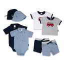 Korango |cotton shorts - Navy