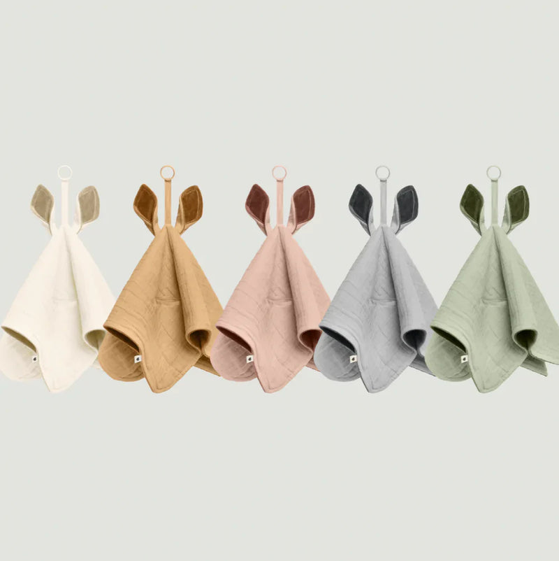 Kangaroo Cuddle Cloth with Pacifier Ring-Assorted