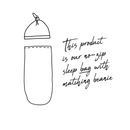 SNUGGLE HUNNY KIDS | SNUGGLE SWADDLE & BEANIE SET - QUILL