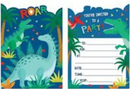 Artwrap | Dinosaur Party Invites 8pk