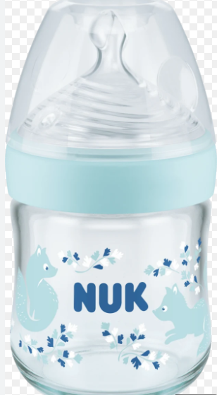 Nuk | Nature Sense Glass Bottle 120ml - Assorted