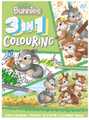 Disney Bunnies: 3 In 1 Colouring ( Easter)