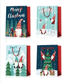 Christmas GIFT BAG,18*23*10CM - Assorted