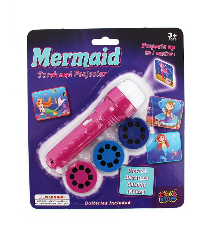 LED Projector With Mermaid Slides