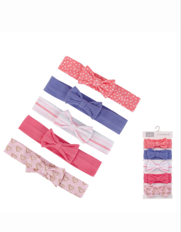 Hudson Baby | 5pce Headband set