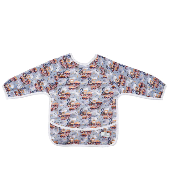 Bear & Moo | Sleeved Bib - Asstd Designs