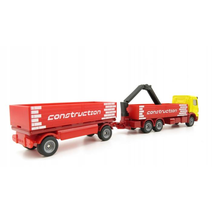 SIKU | 1797 Truck for Construction Material And Trailer - 1:87 Scale