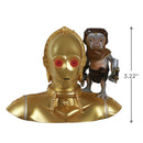 Hallmark | Star Wars: The Rise of Skywalker™ C-3PO™ and Babu Frik™ Ornament With Light and Sound
