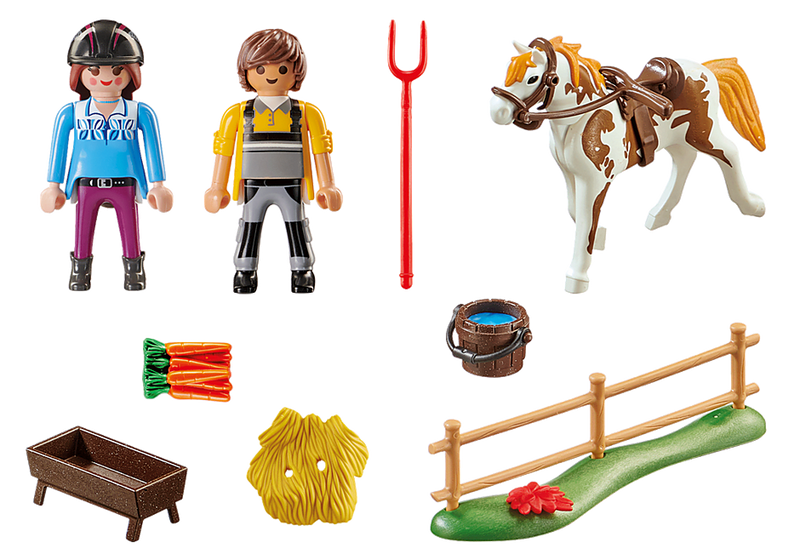 PLAYMOBIL 70505 STARTERPACK RIDING STABLE
