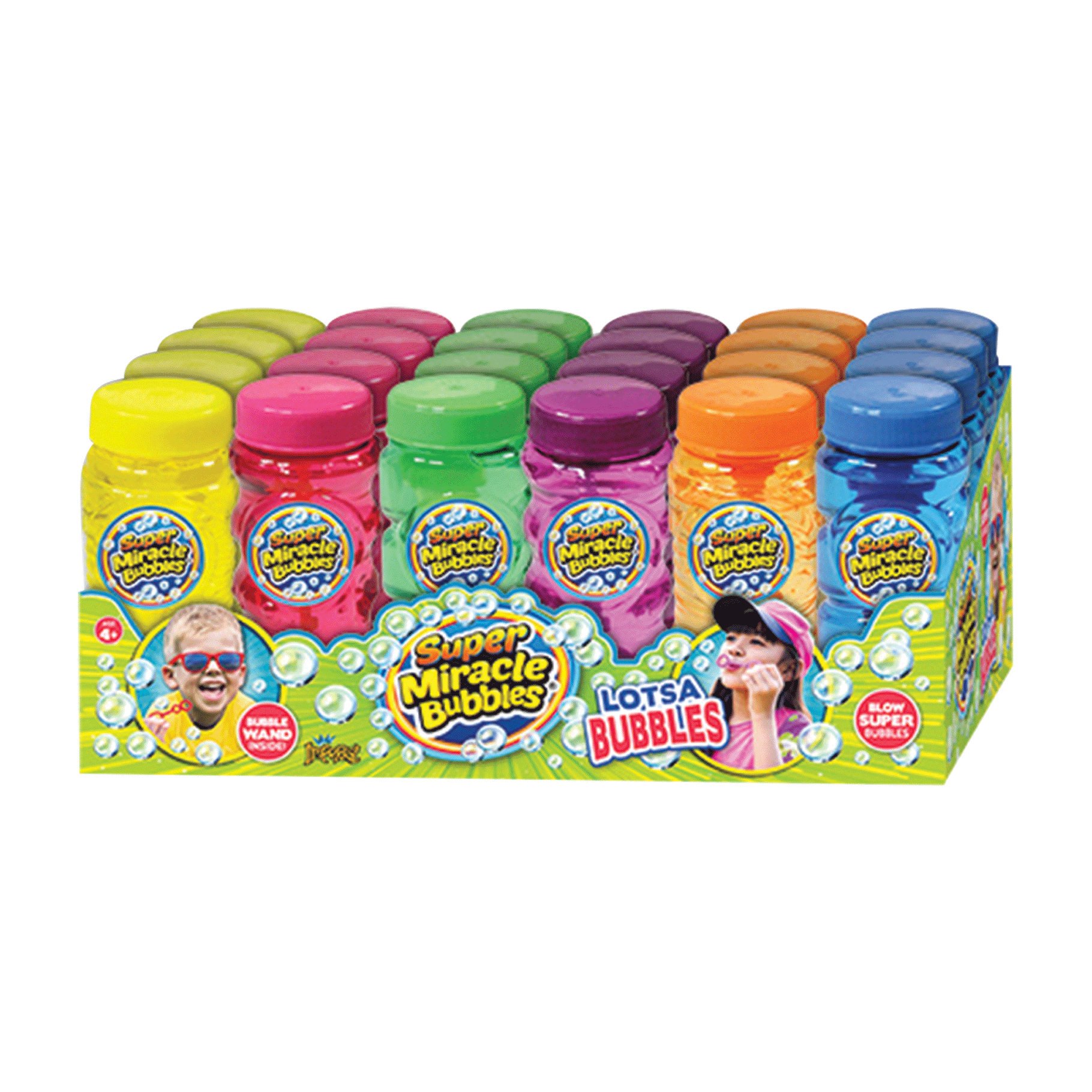 Super Miracle Bubbles 118mL - Assorted