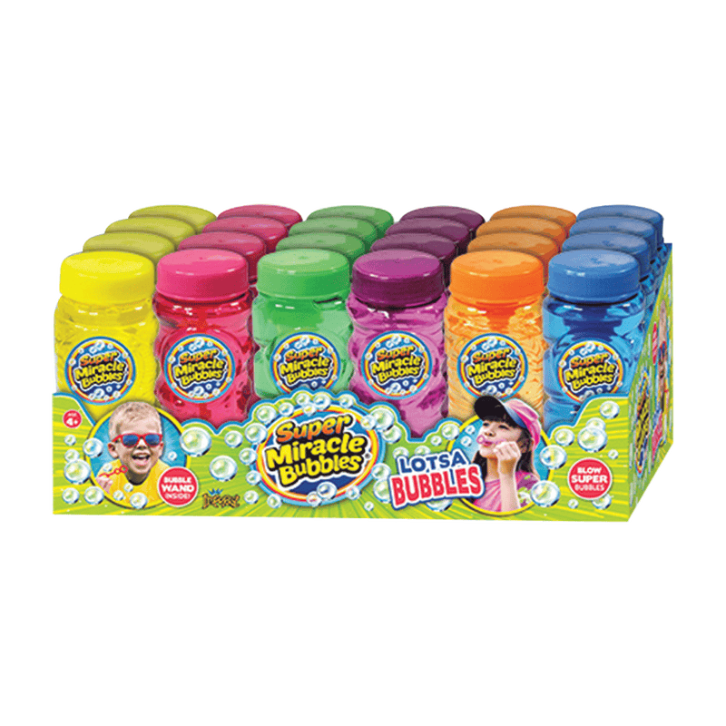 Super Miracle Bubbles 118mL - Assorted