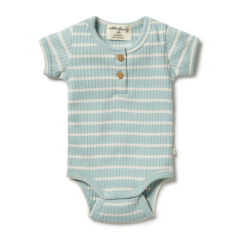 Wilson & Frenchy | Rib Bodysuit-Pistachio