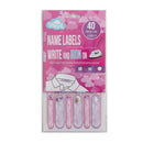 Spencil | Write & Iron On Name Labels -40pk Pink/Purple