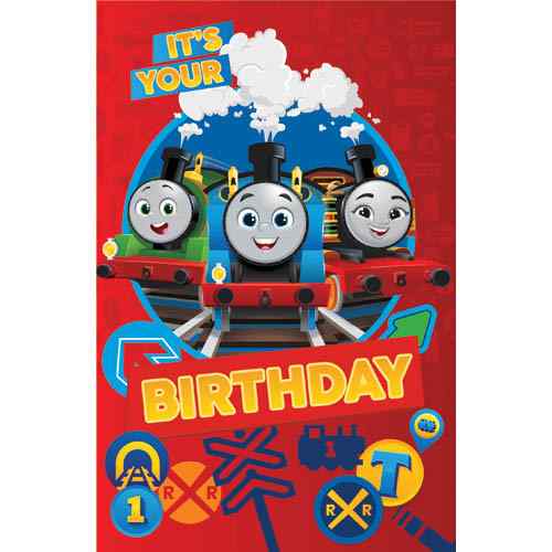 Thomas and Friends Birthday Card