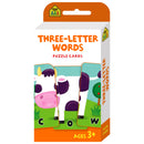 School Zone | Three-Letter Words Puzzle Cards 2