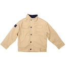 Korango | Little Boys Sherpa Lined Twill Jacket - Mustard