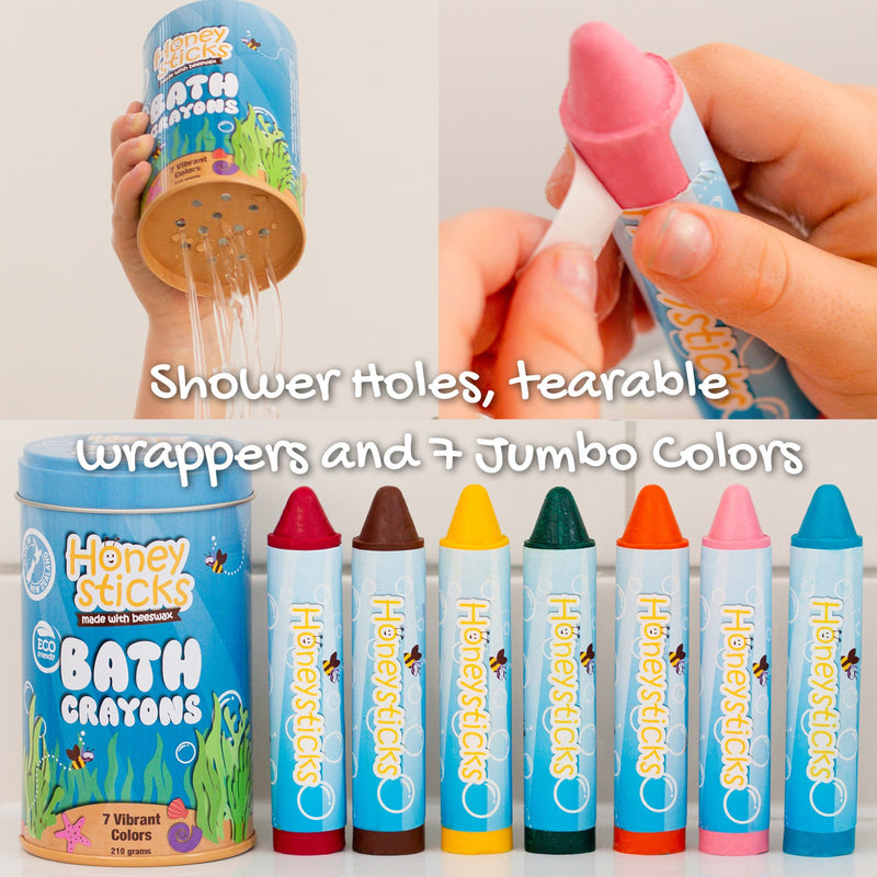 Honeysticks | Bath Crayons 7 pack