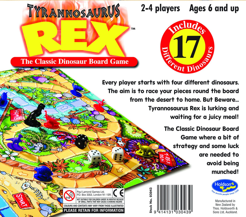 Tyrannosaurus Rex Dinosaur Board Game