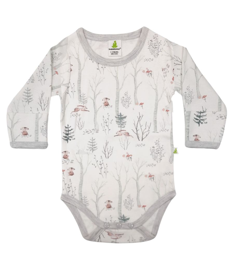 Imababy | L/S Bodysuit-Woodland