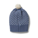 W & F | Blue Depths Knitted Hat
