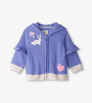 Hatley | Blue  Flutter Sleeve Hoodie