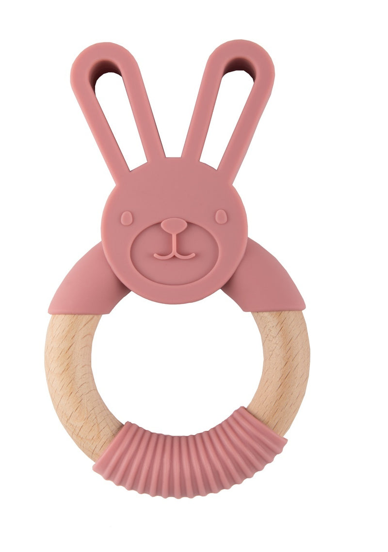 Winibeads | Blush Bunny Teether- Pink