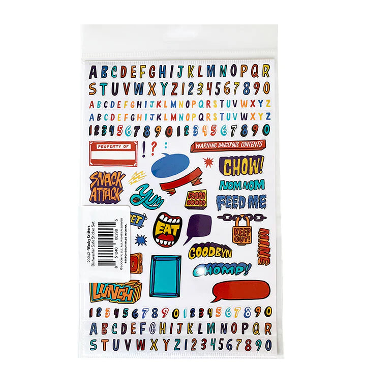Goodbyn | Dishwaher Safe Lunchbox Stickers