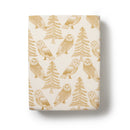 W & F | Organic Bassinet Sheet-Owlly