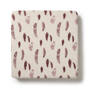 W & F | Organic Cot Sheet-Falling Feathers