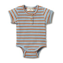 Wilson & Frenchy  | Rib Bodysuit-Ocean RRP $34.99