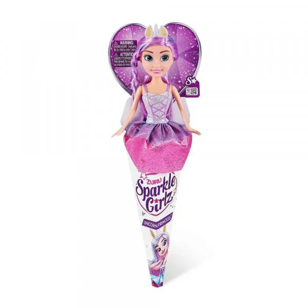 Zuru Sparkle Girlz Unicorn Princess Dolls - Asst