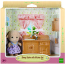 Sylvanian Families | Sheep Sister with Kitchen Set