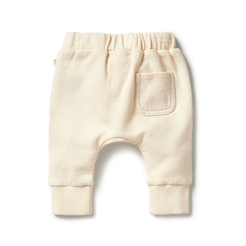 W & F | Terry Slouch Pant-Eggnog