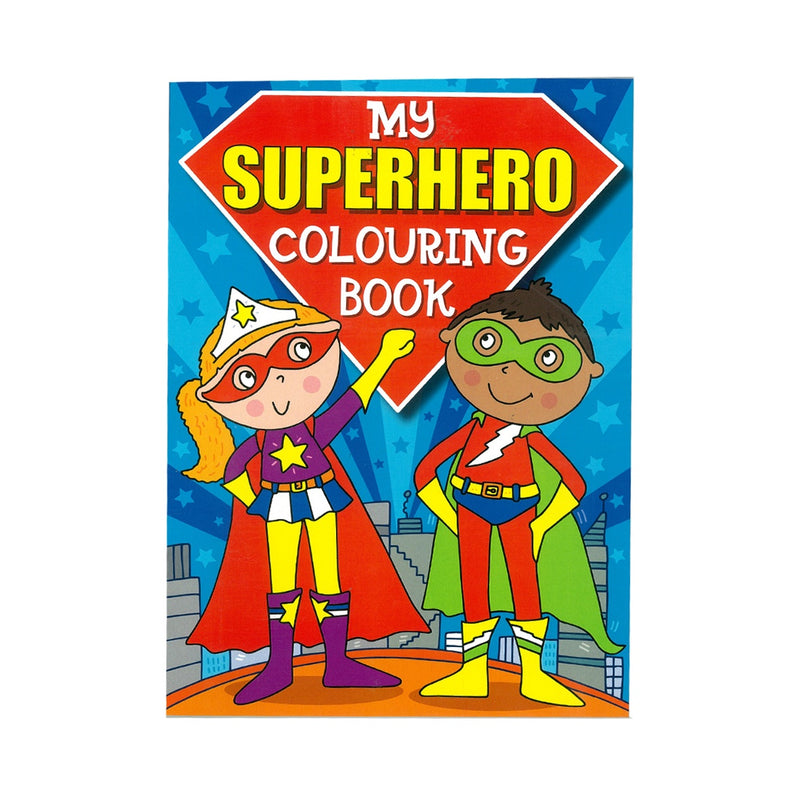 My Super Hero Colouring Book