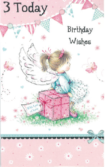 3 Today Birthday Wishes Fairy card